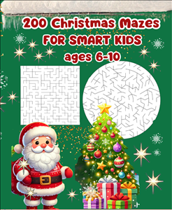 Christmas Mazes Cover